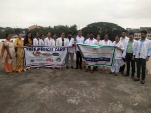 Health Camp at peenya second stage.